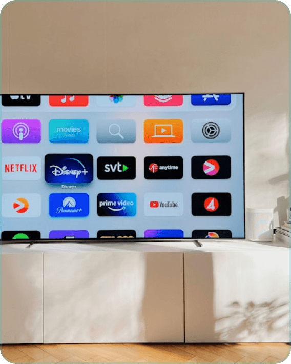 In-room entertainment and smart displays