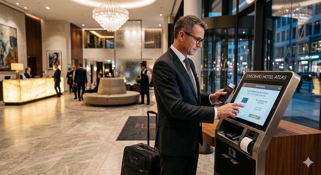 Hotellobby und Lounge