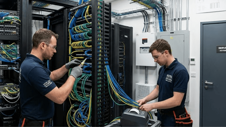 Moderne Immobilie und Infrastruktur