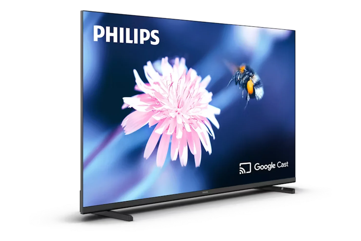 Philips Hospitality TV der Baureihe 4500 mit 43 Zoll, Dreiviertelansicht